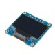 0.96 Inch 6Pin 12864 SPI Blue Yellow OLED Display Module