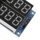 10 Pcs 8-Bit Serial Interface Red Highlight Digital Tube Display Module 74HC164 LCD Driver Board