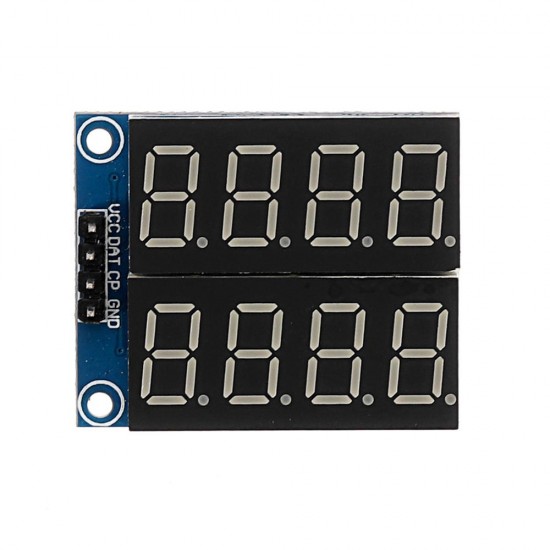 10 Pcs 8-Bit Serial Interface Red Highlight Digital Tube Display Module 74HC164 LCD Driver Board