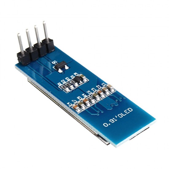 10pcs 0.91 Inch 128x32 IIC I2C White OLED Display Module SSD1306 Driver IIC DC 3.3V 5V