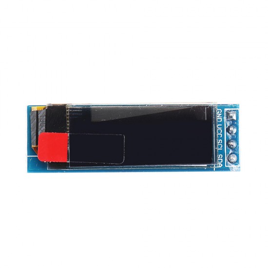 10pcs 0.91 Inch 128x32 IIC I2C White OLED Display Module SSD1306 Driver IIC DC 3.3V 5V