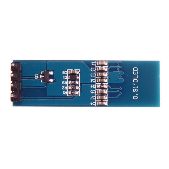 10pcs 0.91 Inch 128x32 IIC I2C White OLED Display Module SSD1306 Driver IIC DC 3.3V 5V