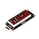 10pcs 4 Digit LED Display Tube 7 Segments TM1637 50x19mm Red Clock Display Colon for Arduino - products that work with official for Arduino boards