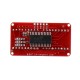 10pcs 4-bit Pozidriv 0.54 Inch 14-segment LED Digital Tube Module Red & Green I2C Control 2-line Control LED Display Screen Module