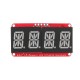 10pcs 4-bit Pozidriv 0.54 Inch 14-segment LED Digital Tube Module Red I2C Control 2-line Control LED Display Screen Module 10pcs 4-bit Pozidriv 0.54 Inch 14-segment LED Digital Tube Module Red I2C Control 2-line Control LED Display Screen Module