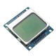 10pcs 5110 LCD Screen Display Module SPI Compatible With 3310 LCD