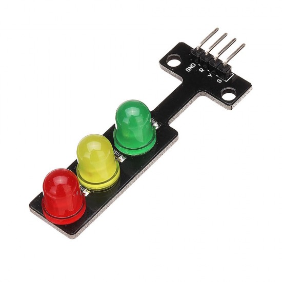 10pcs 5V LED Traffic Light Display Module Electronic Building Blocks Board