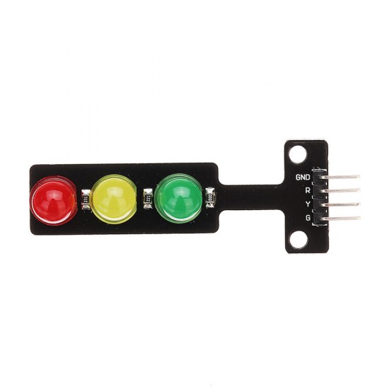 10pcs 5V LED Traffic Light Display Module Electronic Building Blocks Board