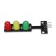 10pcs 5V LED Traffic Light Display Module Electronic Building Blocks Board