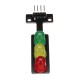 10pcs 5V LED Traffic Light Display Module Electronic Building Blocks Board