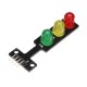 10pcs 5V LED Traffic Light Display Module Electronic Building Blocks Board