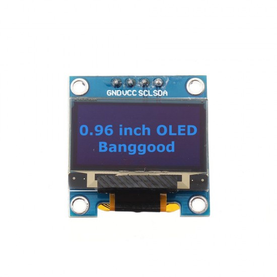 10pcs Blue 0.96 Inch OLED I2C IIC Communication Display 128*64 LCD Module 10pcs Blue 0.96 Inch OLED I2C IIC Communication Display 128*64 LCD Module