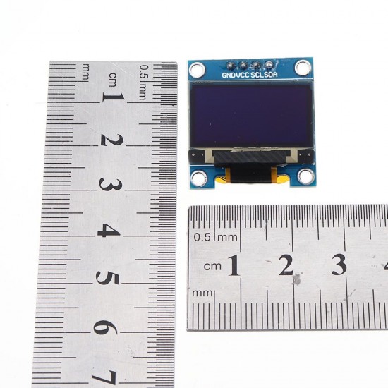 10pcs White 0.96 Inch OLED I2C IIC Communication Display 128*64 LCD Module