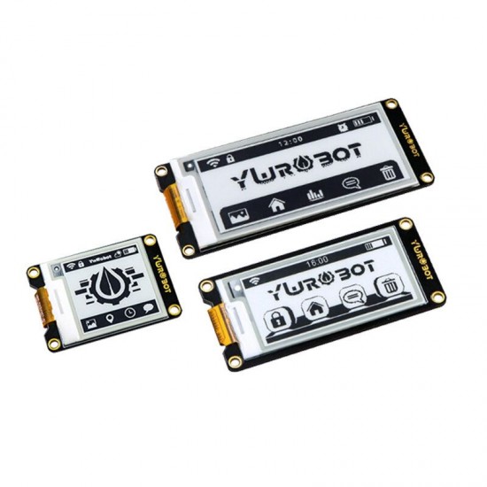 1.54 2.13 2.9 Inch e-paper SPI Electronic ink Screen Display Module 3.3V-5V Black White Color