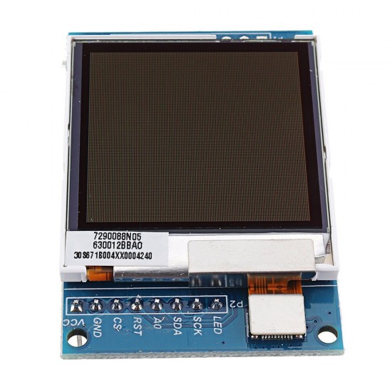 1.6 Inch Transflective TFT LCD Display Module 130X130 Sunlight Visible SPI Serial Port 3.3V 5V