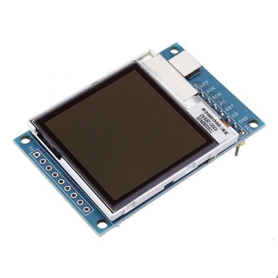 1.6 Inch Transflective TFT LCD Display Module 130X130 Sunlight Visible SPI Serial Port 3.3V 5V