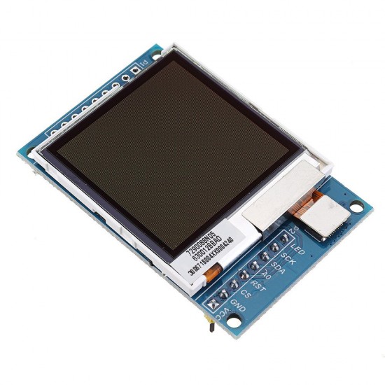 1.6 Inch Transflective TFT LCD Display Module 130X130 Sunlight Visible SPI Serial Port 3.3V 5V