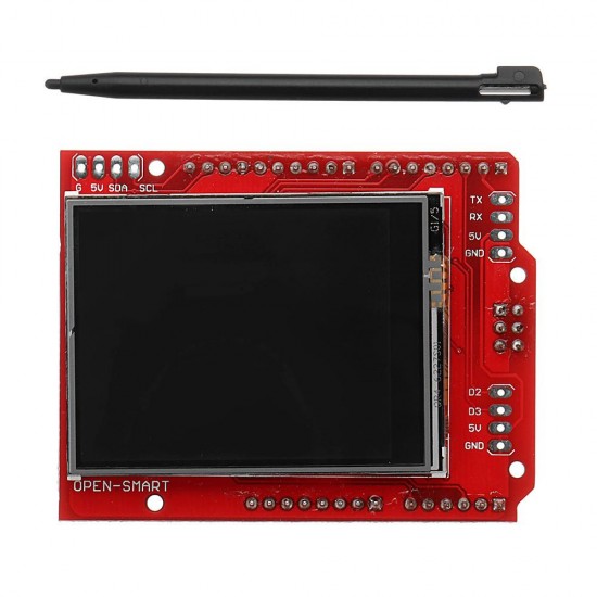 2.2 Inch TFT LCD Display Module Touch Screen Shield Onboard Temperature Sensor+Pen For UNO R3 Mega 2560 Leonardo