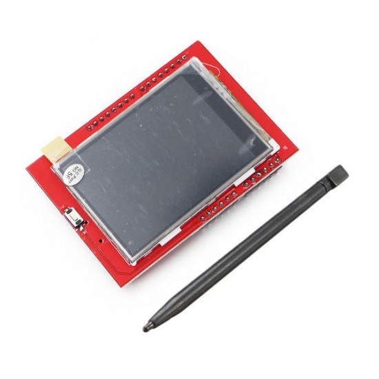 2.4 Inch TFT LCD Shield ILI9341 HX8347 240*320 Touch Board 65K RGB Color Display Module With Touch Pen For UNO for Arduino - products that work with official Arduino boards