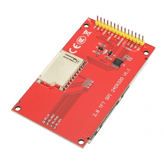 2.8 Inch ILI9341 240x320 SPI TFT LCD Display Touch Panel SPI Serial Port Module 2.8 Inch ILI9341 240x320 SPI TFT LCD Display Touch Panel SPI Serial Port Module