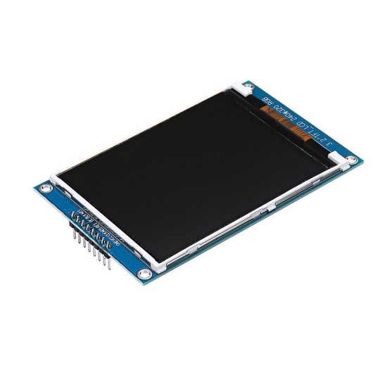 3.2 Inch 8Pin 240*320 TFT LCD Screen SPI Serial Display Screen Module ILI9341 for Arduino - products that work with official Arduino boards