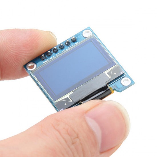 3Pcs 0.96 Inch White SPI OLED Display Module 12864 LED 3Pcs 0.96 Inch White SPI OLED Display Module 12864 LED