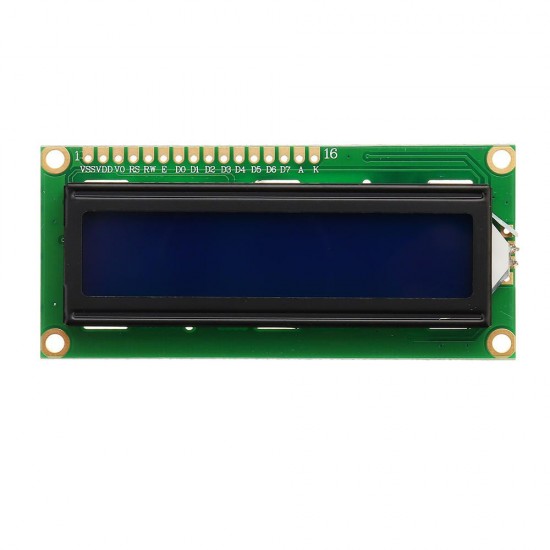 3Pcs 1602 Character LCD Display Module Blue Backlight