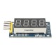 3Pcs 42x24x12mm 4 Bits Digital Tube LED Display Module Board 3Pcs 42x24x12mm 4 Bits Digital Tube LED Display Module Board