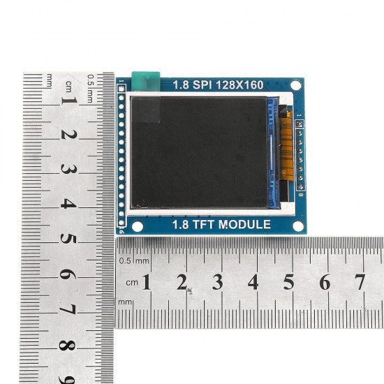 3pcs 1.8 Inch LCD TFT Display Module With PCB Backplane 128X160 SPI Serial Port