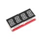 3pcs 4-bit Pozidriv 0.54 Inch 14-segment LED Digital Tube Module Green I2C Control 2-line Control LED Display Screen Module 3pcs 4-bit Pozidriv 0.54 Inch 14-segment LED Digital Tube Module Green I2C Control 2-line Control LED Display Screen Module