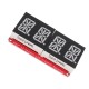 3pcs 4-bit Pozidriv 0.54 Inch 14-segment LED Digital Tube Module Green I2C Control 2-line Control LED Display Screen Module 3pcs 4-bit Pozidriv 0.54 Inch 14-segment LED Digital Tube Module Green I2C Control 2-line Control LED Display Screen Module