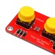 3pcs AD Analog Keyboard Module Electronic Building Blocks 5 Keys DIY 3pcs AD Analog Keyboard Module Electronic Building Blocks 5 Keys DIY