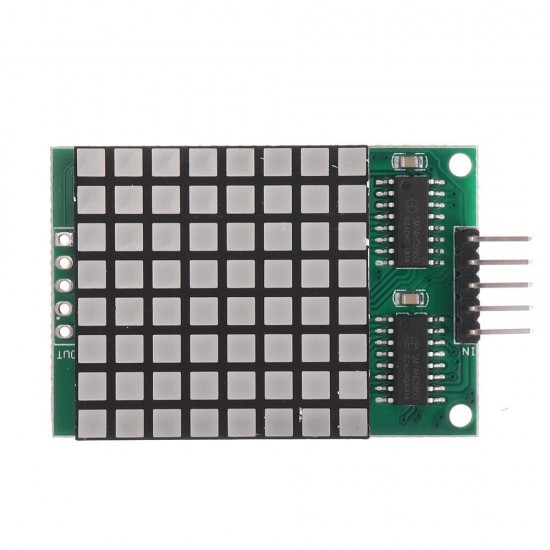 3pcs DM11A88 8x8 Square Matrix Red LED Dot Display Module UNO MEGA2560 DUE Raspberry Pi for Arduino - products that work with official Arduino boards