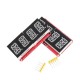 4-bit Pozidriv 0.54 Inch 14-segment LED Digital Tube Module Red / Green I2C Control 2-line Control LED Display Screen Module