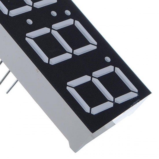 4Pcs 7-Segment 0.56 Inch 4 Digit 12 Pins Red LED Display 4Pcs 7-Segment 0.56 Inch 4 Digit 12 Pins Red LED Display