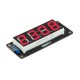 5Pcs 0.56 Inch Red LED Display Tube 4-Digit 7-segments Module for Arduino - products that work with official Arduino boards