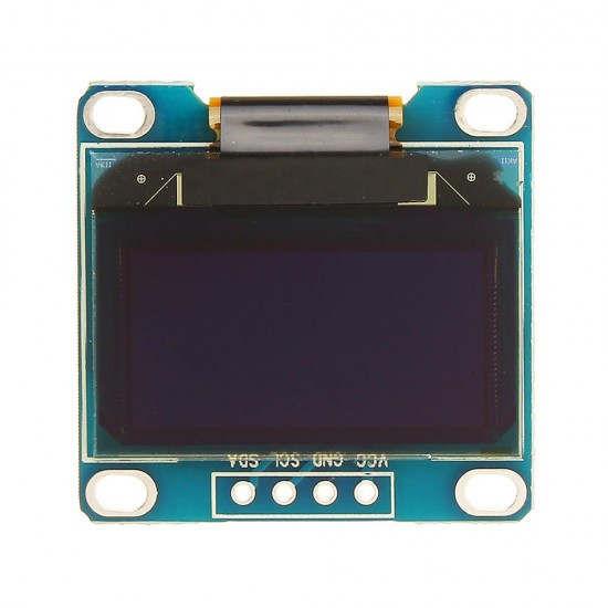 5Pcs 0.96 Inch 4Pin White IIC I2C OLED Display Module 12864 LED 5Pcs 0.96 Inch 4Pin White IIC I2C OLED Display Module 12864 LED