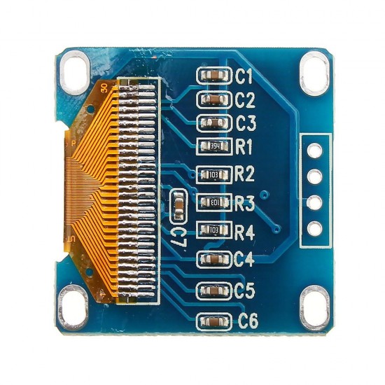 5Pcs 0.96 Inch 4Pin White IIC I2C OLED Display Module 12864 LED 5Pcs 0.96 Inch 4Pin White IIC I2C OLED Display Module 12864 LED