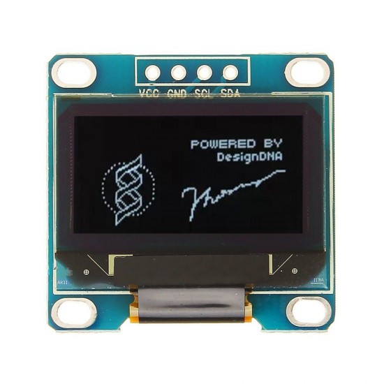 5Pcs 0.96 Inch 4Pin White IIC I2C OLED Display Module 12864 LED 5Pcs 0.96 Inch 4Pin White IIC I2C OLED Display Module 12864 LED