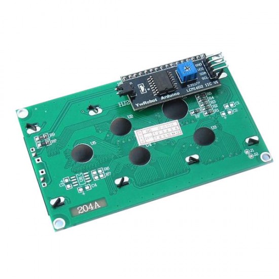 5Pcs IIC I2C 2004 204 20 x 4 Character LCD Display Module Yellow Green for Arduino - products that work with official Arduino boards 5Pcs IIC I2C 2004 204 20 x 4 Character LCD Display Module Yellow Green for Arduino - products that work with official Arduino boards