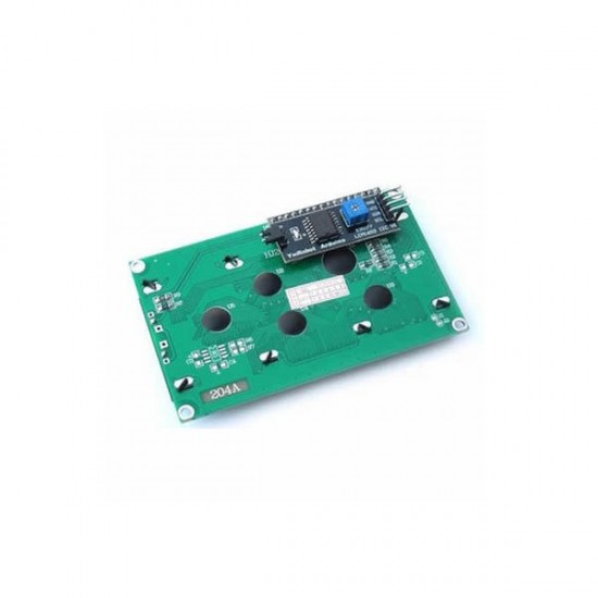 5Pcs IIC I2C 2004 204 20 x 4 Character LCD Display Module Yellow Green for Arduino - products that work with official Arduino boards 5Pcs IIC I2C 2004 204 20 x 4 Character LCD Display Module Yellow Green for Arduino - products that work with official Arduino boards