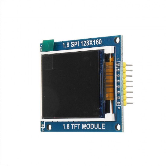 5pcs 1.8 Inch LCD TFT Display Module With PCB Backplane 128X160 SPI Serial Port 5pcs 1.8 Inch LCD TFT Display Module With PCB Backplane 128X160 SPI Serial Port