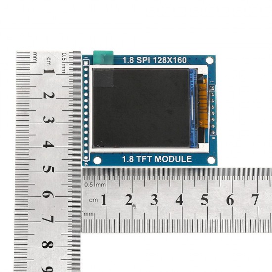 5pcs 1.8 Inch LCD TFT Display Module With PCB Backplane 128X160 SPI Serial Port 5pcs 1.8 Inch LCD TFT Display Module With PCB Backplane 128X160 SPI Serial Port