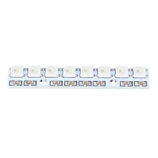 5pcs 8 Channel WS2812 5050 RGB LED Lights Built-in 8 Bits Full Color Driver Development Board For 5pcs 8 Channel WS2812 5050 RGB LED Lights Built-in 8 Bits Full Color Driver Development Board For