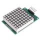 5pcs DM11A88 8x8 Square Matrix Red LED Dot Display Module for UNO MEGA2560 DUE - products that work with official boards