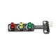 5pcs LED Traffic Light Module Electronic Building Blocks Board