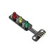 5pcs LED Traffic Light Module Electronic Building Blocks Board