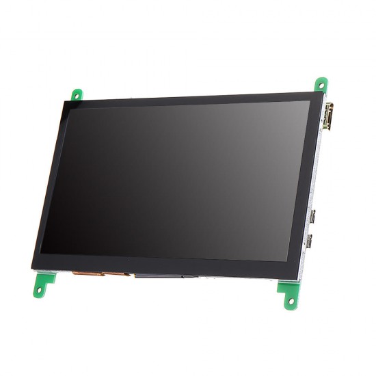 7 Inch IPS Full View HD LCD Screen HDMI Interface 1024x600 with Driver-free USB Capacitor Touch Display