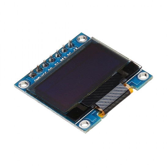 7Pin 0.96 Inch OLED Display Yellow Blue 12864 SSD1306 SPI IIC Serial LCD Screen Module for Arduino - products that work with official Arduino boards 7Pin 0.96 Inch OLED Display Yellow Blue 12864 SSD1306 SPI IIC Serial LCD Screen Module for Arduino - products that work with official Arduino boards