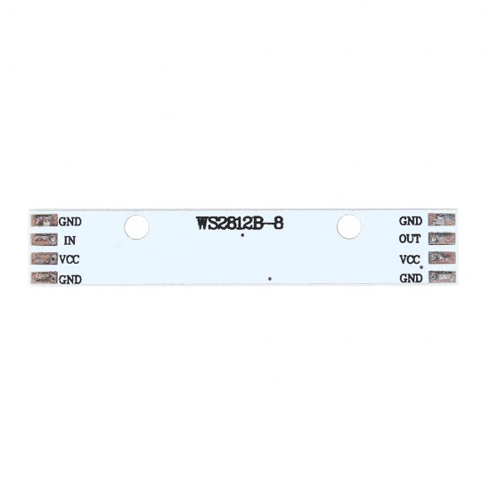 8 Channel WS2812 5050 RGB LED Lights Built-in 8 Bits Full Color Driver Development Board 8 Channel WS2812 5050 RGB LED Lights Built-in 8 Bits Full Color Driver Development Board